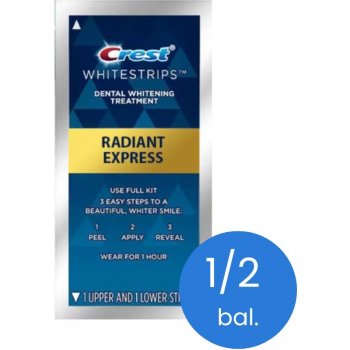 Procter & Gamble Crest 3D White 1-hour Express 14 ks