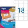 Etikety laser 63,5x46,6mm Agipa A4 100 hárkov