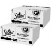 SHEBA Selection Select Slices Poultry Flavors kapsičky 240x85 g - kompletné mokré krmivo pre dospelé mačky, v omáčke