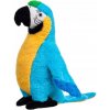 PLYŠOVÁ HRAČKA HRAČKA PLYŠOVÝ PAPAGÁJ ARA MODRÁ 40 CM