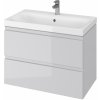 Cersanit Moduo umývadlo so skrinkou 80 cm sivá S801-220-DSM