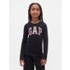 GAP Children's T-shirt with logo - Girls čierna S GAP 1200147296338