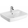 Geberit Selnova Square umývadlo 55x44 cm obdĺžnik klasické umývadlo-pultové umývadlo biela 500.290.01.7