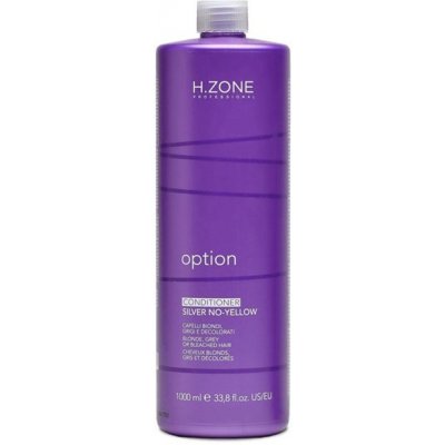 H-ZONE Option Conditioner Silver anti yellow kondicionér proti žlutým odleskům 1000 ml