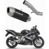Honda CBR 600 F4i 2001 - 2006 ladený výfuk S6 Shorty BLACK + dB killer
