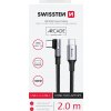 Swissten 71506560USB-C/USB-C 5A (100W), 2m, černý