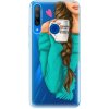 Odolné silikónové puzdro iSaprio - My Coffe and Brunette Girl - Huawei Honor 9X