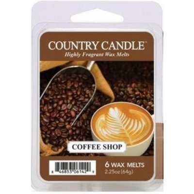 Country Candle vosk do aróma lampy Coffee Shop 64 g