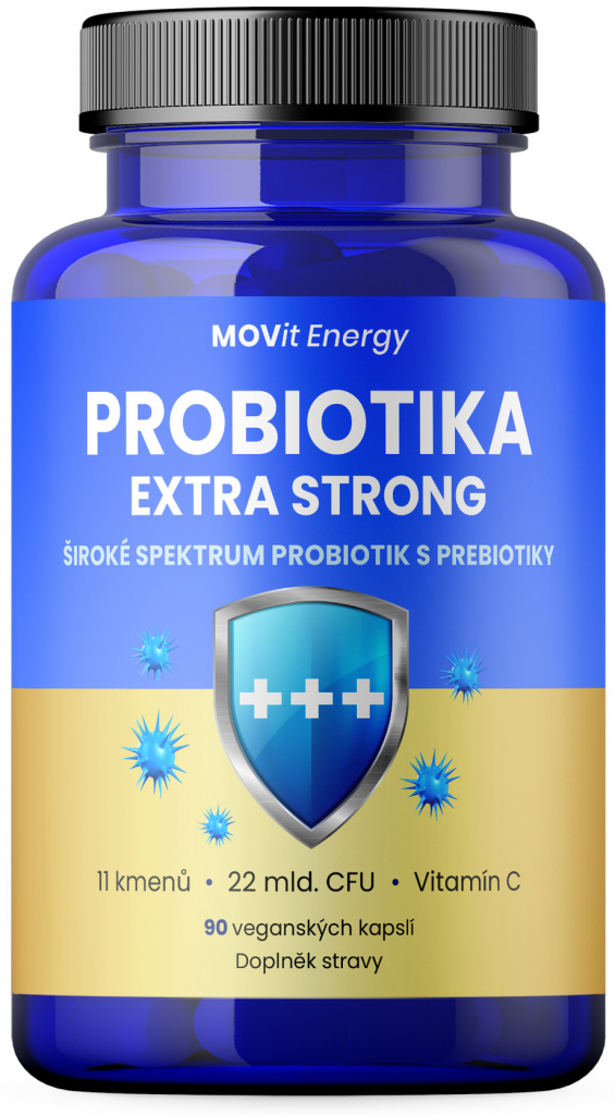 Movit Energy Probiotiká extra strong 90 vegánskych tabliet od 14,11 € -  Heureka.sk