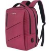 Canyon BPE-5, batoh pre 15,6´´ notebook, 22l, vodeodolný, 7 vreciek, USB-A nabíjací port, červená CNS-BPE5BD1