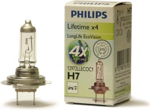 Philips LongLife EcoVision H7 PX26d 12V 55W od 7,2 € - Heureka.sk