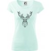 Geometria - Veľký jeleň - Dámske tričko Pure - S ( Frost )
