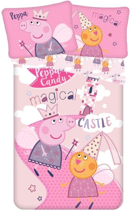 Jerry Fabrics Obliečky Peppa Pig 138 140x200 70x90