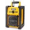 NEDIS digitálne rádio/ stolné prevedenie/ výkon 15W/ FM/ Bluetooth/ IPX5/ napájanie z batérie/sieťové napájanie/ čierno-žlté