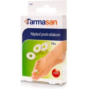 Farmasan náplasť proti otlakom mäkká 9 ks