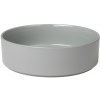 Blomus Servírovacia miska PILAR ⌀ 27 cm, svetlošedá