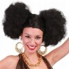 Guirca parochňa krátke vlasy čierne afro