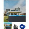 CF Bazénový set s bazénom ANTRAZIT/Blue 450x120 cm 3277