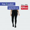 FOUGANZA Dámske jazdecké legíny 500 so silikónovým sedom čierne 2XS
