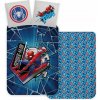 Aptex DETSKÉ BAVLNENÉ OBLIEČKY SPIDERMAN 100X135 CM, 1KS 40X60 CM VZOROVANÉ