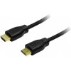 LogiLink HDMI prepojovací kábel Zástrčka HDMI-A, Zástrčka HDMI-A 20.00 m čierna CH0055 4K UHD HDMI kábel; CH0055