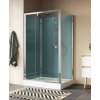 SANSWISS MODUL 1200 D20T13 120 + D20F1 80 VARIANTA 4 obdĺžnikový sprchový box kompletný, profil chróm, sklo číre - 2 – rohová