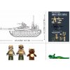 Sluban Model Bricks M38-B1365 Bojový tank M1A2 Abrams TUSK II 2v1