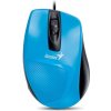 Genius Myš DX-150X 31010231102, 1000DPI, optická, 3tl., drátová USB, modrá