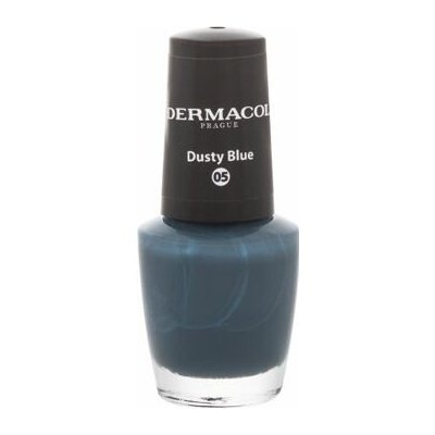 Dermacol Nail Polish Mini Autumn Limited Edition lak na nehty 5 ml odstín 05 Dusty Blue