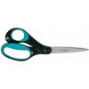 Nožnice, pre tínedžerov, 20 cm, pre ľavákov, FISKARS, bodkované pávie modré