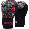 Detské boxerské rukavice RDX FL3 Floral