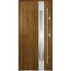 Vchodové dvere oceľové Temida S68 90 P zlatý dub otváranie dovnútra