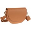 NovaKabelka.sk Ramona Camel kožená talianska crossbody kabelka camel