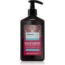 Arganicare Keratin regeneračný šampón 400 ml