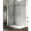 SANSWISS CADURA CAW2 ATYP 140 - 200cm ľavý walk-in sprchový kút / sprchová stena samostatná s posuvným dielom, profil chróm, sklo číre CAW2GSM25007