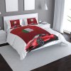 Sablio Saténové obliečky Ferrari Italská vlajka na červeném bloku - 140x200 / 90x70