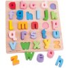 Bigjigs Toys vzdelávacie hračka abeceda malé písmená
