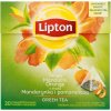 Zelený čaj v nálevových vreckách Lipton Mandarínka Pomaranč pyramídky 20 ks 36g