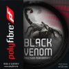 Tenisový výplet Polyfibre Black Venom (12,2 m) - Čierny (1.15 mm)