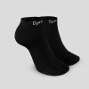 GymBeam Ponožky Ankle Socks 3Pack - Black - L/XL