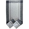 Svitap Utierka Extra savá Ornamenty šedé 3 ks Varianta: Utěrka Extra savá 50x70 cm Ornamenty šedé 3 ks