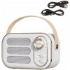 PRENOSNÉ RETRO FM Rádio do kuchyne Bluetooth Vintage USB SD AUX MP3
