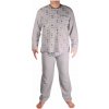 Karel froté pyžamo pánske 3F-785-27 XL šedá