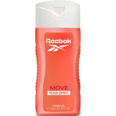 Reebok Move Your Spirit Men sprchový gél 4 v 1 250 ml
