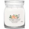 YANKEE CANDLE Signature Vonná sviečka stredná 2 knôty White Spruce & Grapefruit 368 g