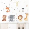 Samolepky na stenu - kreslené zvieratká
