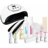 Brush UP! gél lak sada na nechty so 48W UV/LED lampou