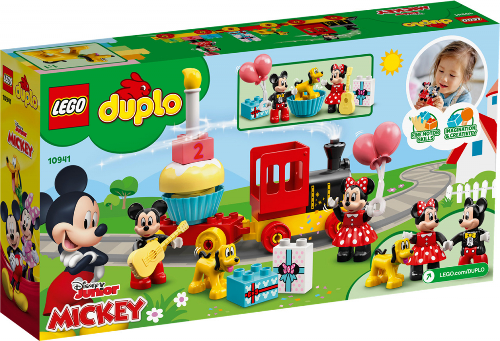 LEGO® DUPLO® 10941 Narodeninový vláčik Mickeyho a Minnie od 22,99 € -  Heureka.sk