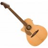 Fender Newporter Player LH Natural Elektroakustická gitara Jumbo