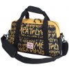 Cestovná taška Meatfly X Pura Vida Mavis čierna/žltá 26 L